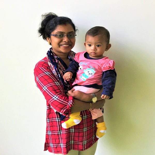 Sona, Mother of Ishani Dheeraj, Infant Care-GTP